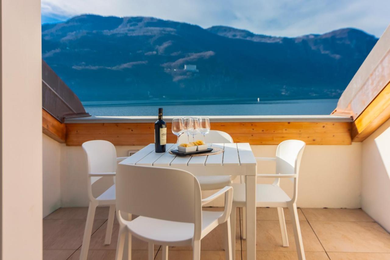 Aglaia Luxury Lake View By Wonderful Italy Apartment อับบาเดีย ลาเรียนา ภายนอก รูปภาพ